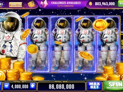 Casino and Slots Games Lobby